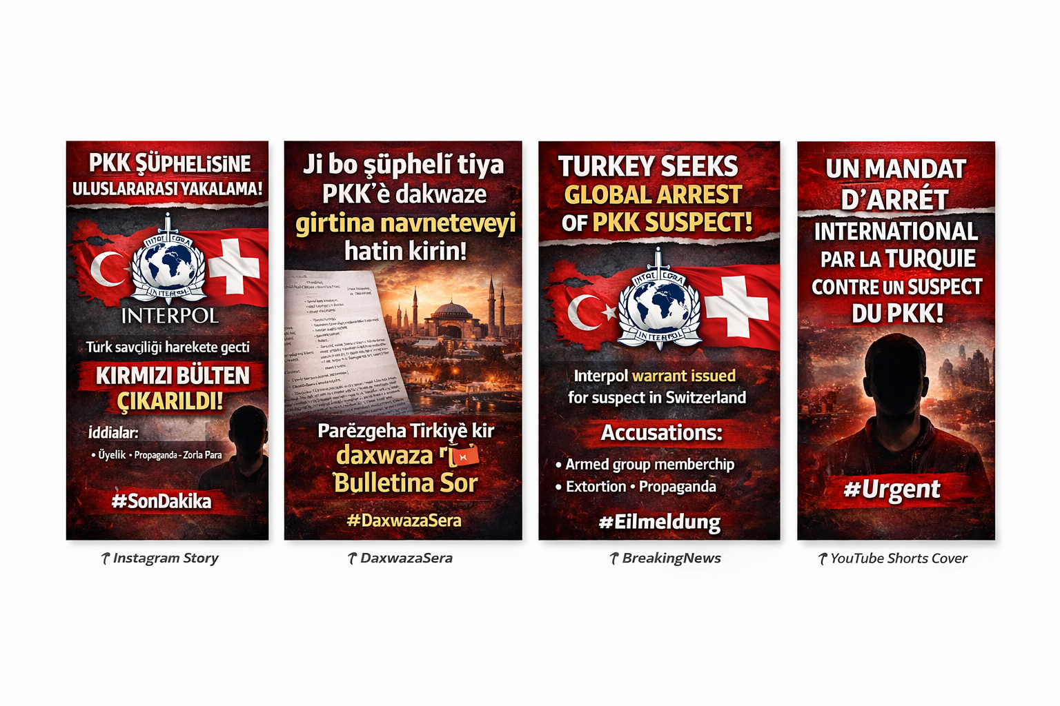 Türkiye’den Uluslararası Yakalama Hamlesi: PKK/KCK Bağlantılı Şüpheli İçin Interpol Devrede